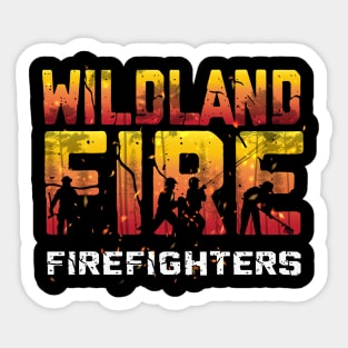 wildland firefighter gift Sticker